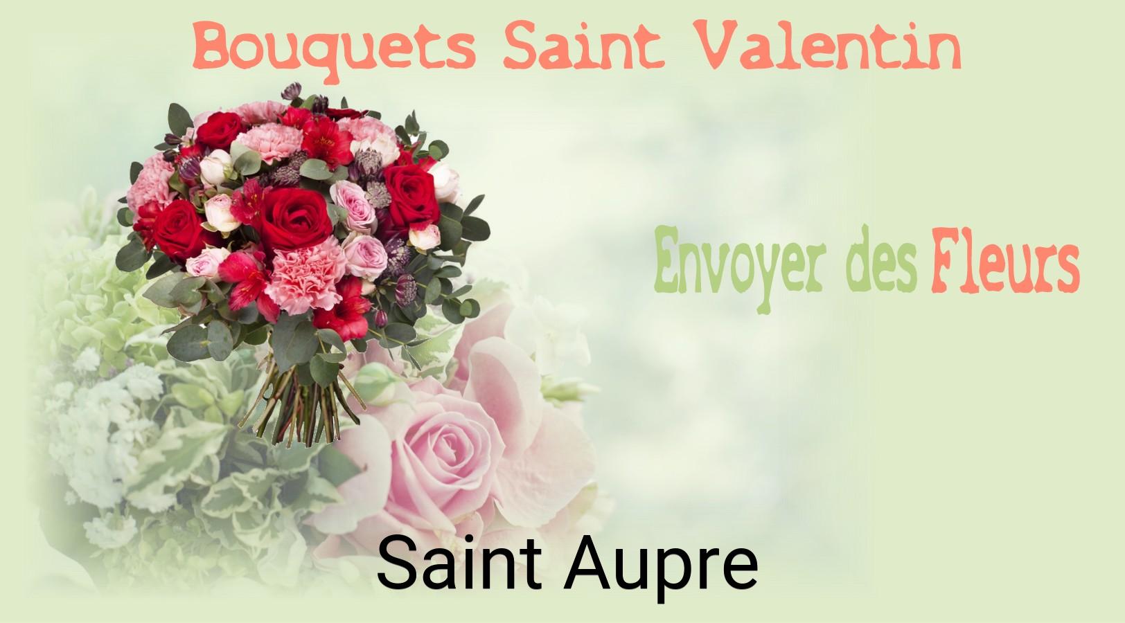 Roses de Saint-Valentin livrées à Saint-Aupre