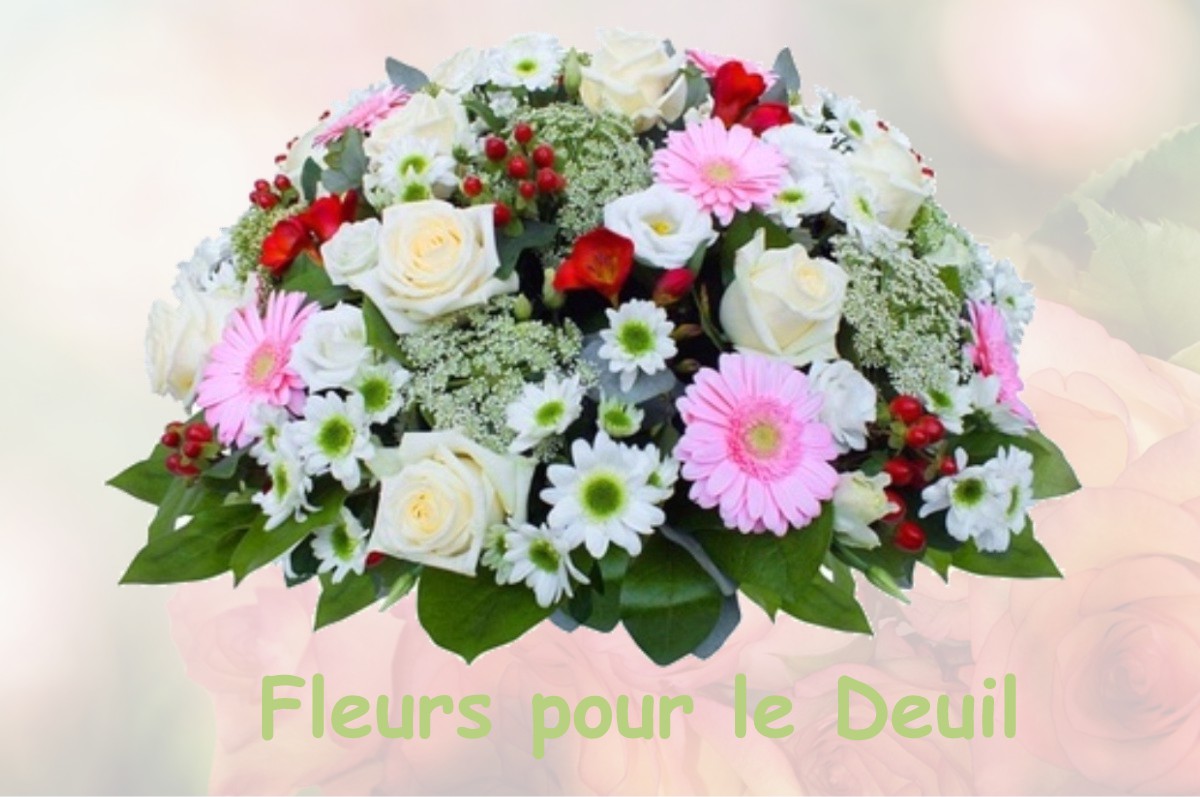 fleurs deuil SAINT-AUPRE